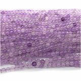 Lavender Amethyst Round Loose Beads for Jewelry Making
