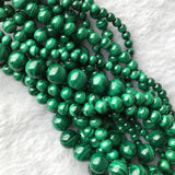 Malachite Natural Charms Stones Gemstones DIY Necklace Bracelets Earrings