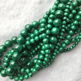 Malachite Natural Charms Stones Gemstones DIY Necklace Bracelets Earrings