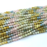 Morganite Gemstones DIY Necklace Bracelets Earrings Ring