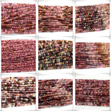 Natural Spinel Faceted Round Beads For Jewelry Making
