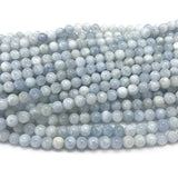 Natural Angelite Anhydrite Celestite Celestine Round Beads 6mm 8mm 10mm 12mm