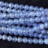 Chalcedony Agate Faceted Cube Disc Beads for Jewelry Making