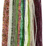 Faceted Rondelle Beads Spinel Ruby Sapphire Opal Apatite