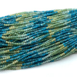 Faceted Rondelle Beads Spinel Ruby Sapphire Opal Apatite