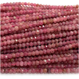 Faceted Rondelle Beads Spinel Ruby Sapphire Opal Apatite