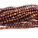 Orange Garnet Spessartine Gemstone Loose Beads for Jewelry Making