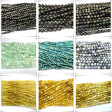 Natural Opal Faceted Round Cube Chip Coin Disc Beads