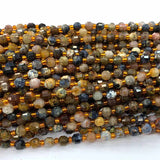Pietersite Faceted Beads Jewelry Making DIY