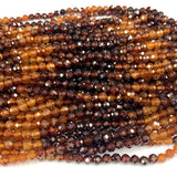 Orange Garnet Spessartine Natural Crystal DIY Jewelry Making