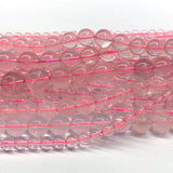 Rose Quartz Crystal Beads Set for Jewelry Making