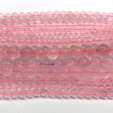 Rose Quartz Crystal Beads Set for Jewelry Making