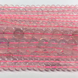 Rose Quartz Crystal Beads Set for Jewelry Making
