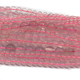Rose Quartz Crystal Beads Set for Jewelry Making