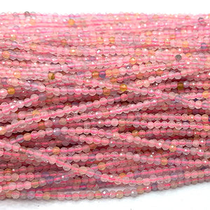 Pink Morganite Natural Stones DIY Necklace Bracelets Ring