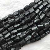 Raw Tourmaline Crystal Beads for Jewelry Making