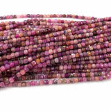 Red Ruby Natural DIY Necklace Bracelets Earrings Crystal Gemstones