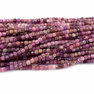 Red Ruby Natural DIY Necklace Bracelets Earrings Crystal Gemstones