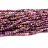 Red Ruby Natural DIY Necklace Bracelets Earrings Crystal Gemstones