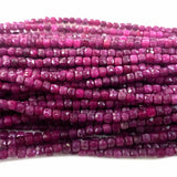 Red Ruby Natural DIY Necklace Bracelets Earrings Gemstones