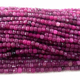 Red Ruby Natural DIY Necklace Bracelets Earrings Gemstones