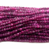 Red Ruby Natural DIY Necklace Bracelets Earrings Gemstones