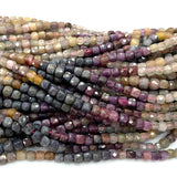 Ruby and Sapphire Natural Jewelry Making Beads