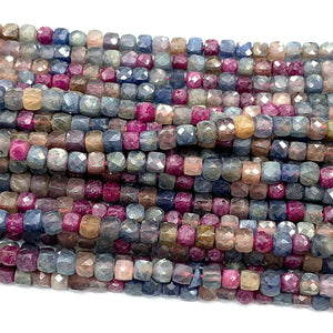 Ruby Sapphire Natural Stone DIY Necklace Bracelets Earrings