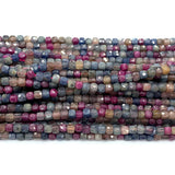 Ruby Sapphire Natural Stone DIY Necklace Bracelets Earrings