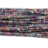 Ruby Sapphire Natural Stone DIY Necklace Bracelets Earrings