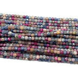 Ruby Sapphire Natural Stone DIY Necklace Bracelets Earrings