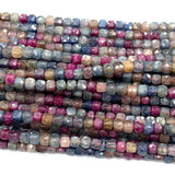 Ruby Sapphire Natural Stone DIY Necklace Bracelets Earrings