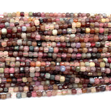 Spinel Natural Stones Charms Gemstones DIY Jewelry Cube Beads