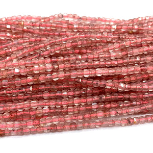 Strawberry Quartz Natural Stones Gemstones Necklace Bracelets Earrings