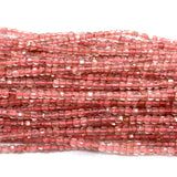 Strawberry Quartz Natural Stones Gemstones Necklace Bracelets Earrings