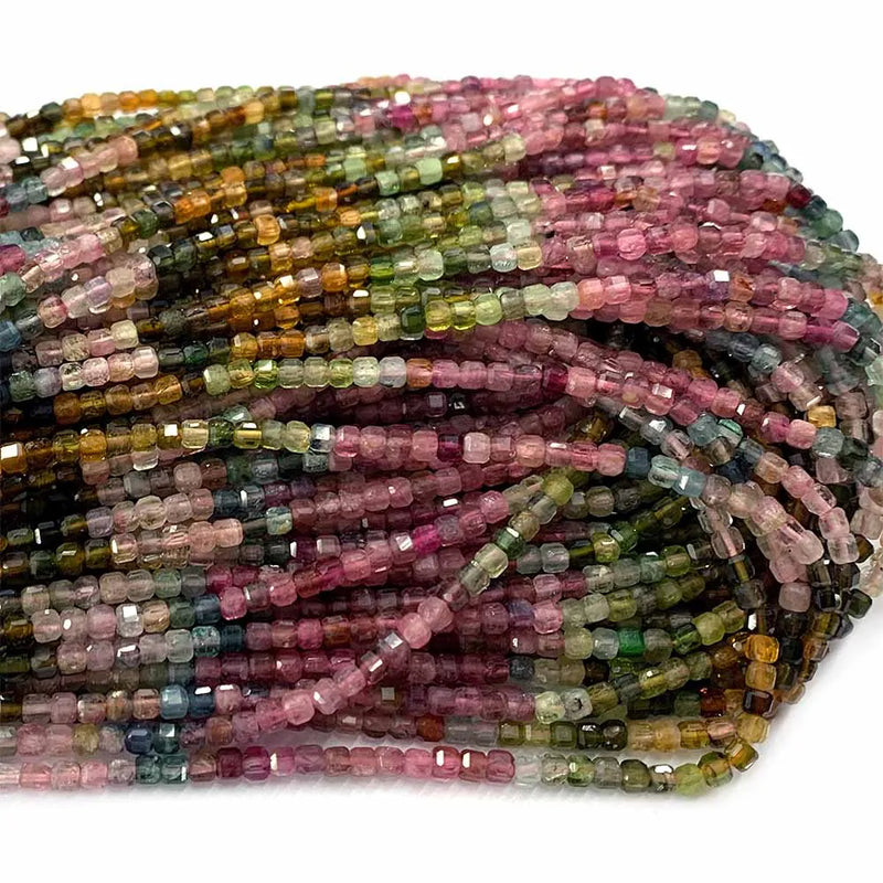 Tourmaline Natural DIY Necklace Bracelets Earrings Crystal Gemstones