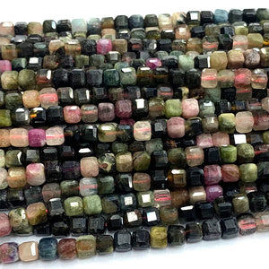 Tourmaline Natural Stones Charms Necklace Bracelets Earrings Beads