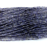 Round Faceted Tourmaline Spinels Ruby Sapphire Beads 4mm