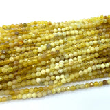 Round Faceted Tourmaline Spinels Ruby Sapphire Beads 4mm
