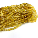 Yellow Opal Natural Gemstones Crystal DIY Necklace Bracelets Earrings Pendants
