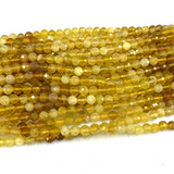 Yellow Opal Natural Gemstones Crystal DIY Necklace Bracelets Earrings Pendants