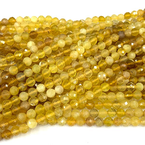 Yellow Opal Natural Gemstones Crystal DIY Necklace Bracelets Earrings Pendants