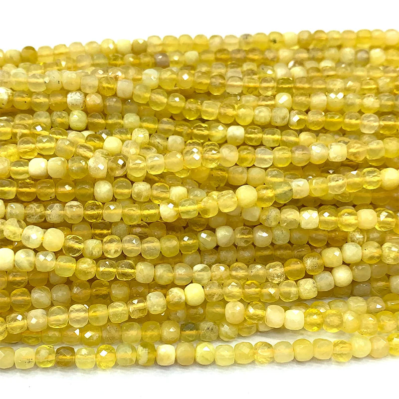 Yellow Opal Natural Stone Necklace Bracelets Earrings Gemstones