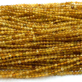 Yellow Tourmaline Natural Beads DIY Necklace Bracelets