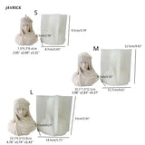Veiled Woman Silicone Candle Mold Aromatherapy Plaster Epoxy Mould