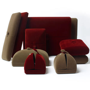 Retro Brown Jewellery Gift Box For Women