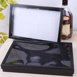 Velvet Ring Earrings Display Box Jewelry Organizer
