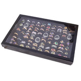Velvet Ring Earrings Display Box Jewelry Organizer