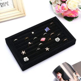 7 Slots Ring Earrings Trays Display Organizer