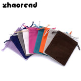 Velvet Flannel Gift Packing Jewelry Display Bags 5x7cm 7x9cm 10x12cm 13x18cm